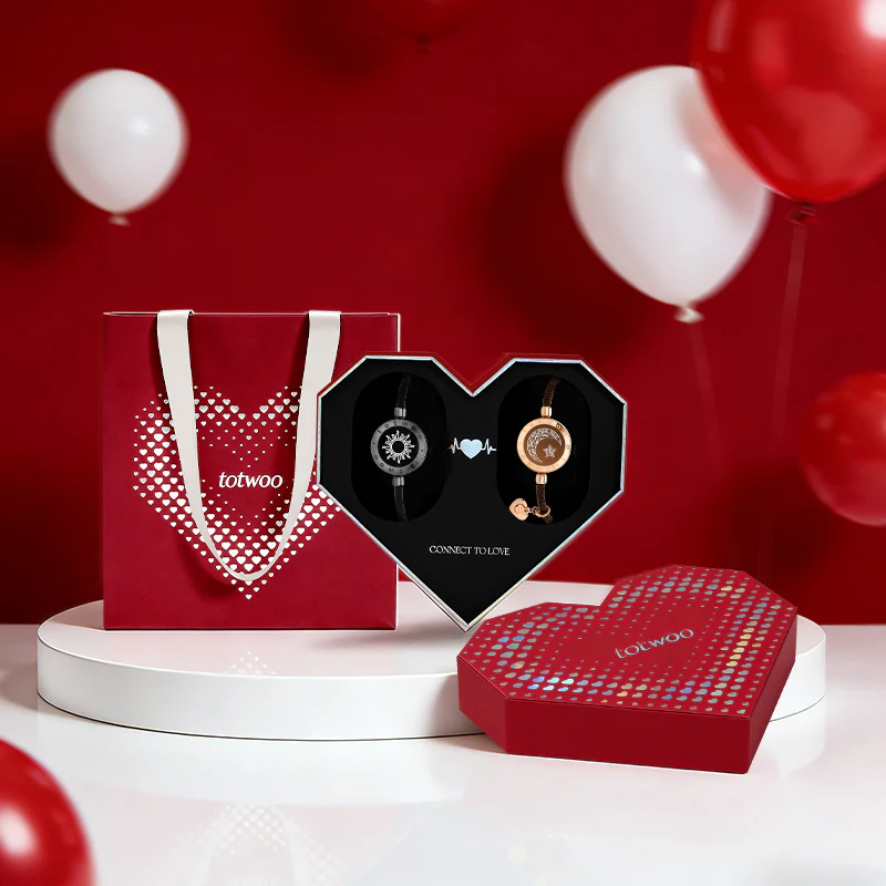 [Totwoo Signal Gift Box] Sun&Moon Touch Bracelets with Milan Rope - Image 4